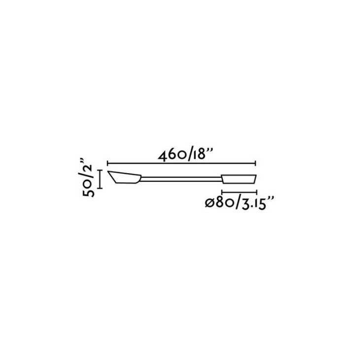 Apliques Faro Boken Lector Negro 3W Led 3000K 
