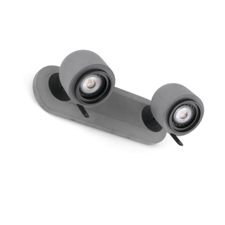 Apliques Faro Stone-2 Orientable 2 X Gu10 Led 8W 