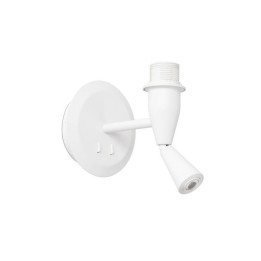 Apliques Faro Mambo/Conga/Samba Apli Bl .E27 Lector Led3W3000K 