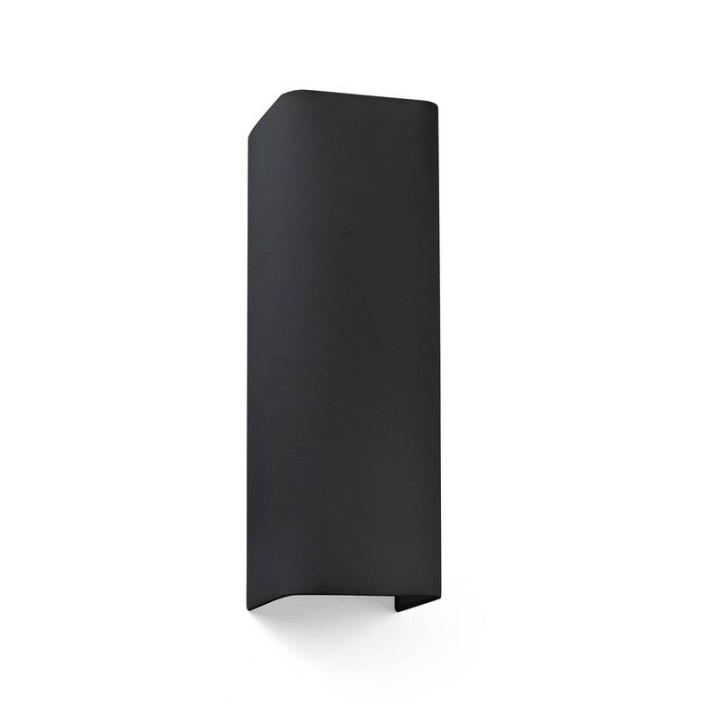 Apliques Faro Cotton Negro Ver. Sq. 370X125X105 2Xe27 
