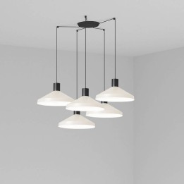 Lámpara colgante Faro Kombo Beige Ø400 1X E27 5L 