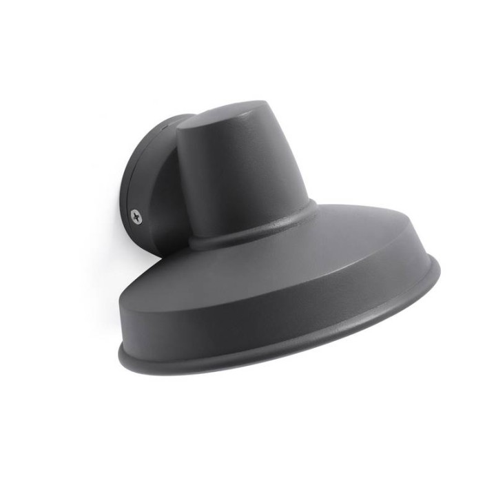 Apliques de Exterior Faro Bronx Gris Oscuro 1Xgu10 Max 8W 