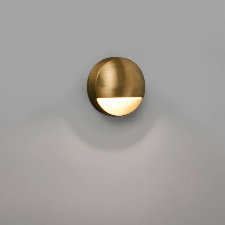 Apliques de Exterior Faro Drak Laton Led 6W 3000K 