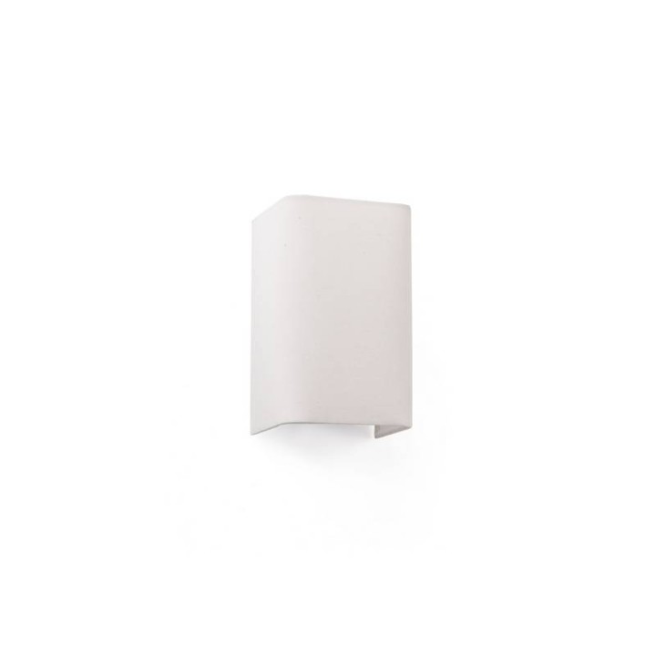 Apliques Faro Cotton Beige Ver. Sq. 200X125X105 1Xe27 