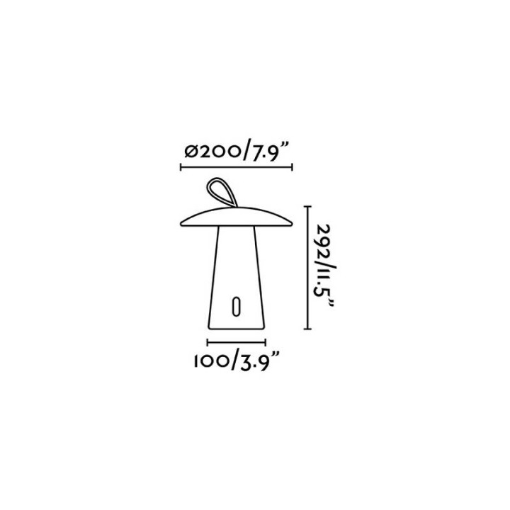 Lámparas portátiles Faro Task Blanco Led 3000K 