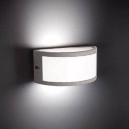 Aplique deAluminio NEGUS para Exterior Gris E27
