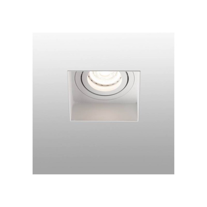 Lámparas empotrables Faro Hyde Blanco Cuadrado Orientable S/M Gu10 