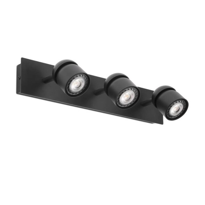 Apliques Faro Coco Negro 3Xgu10 