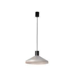 Lámpara colgante Faro Kombo Gris Ø400 1X E27 1L 