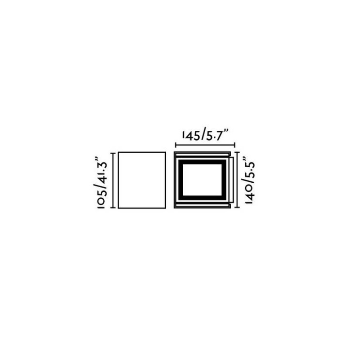 Apliques de Exterior Faro Olan Blanco Led 6W 3000K 