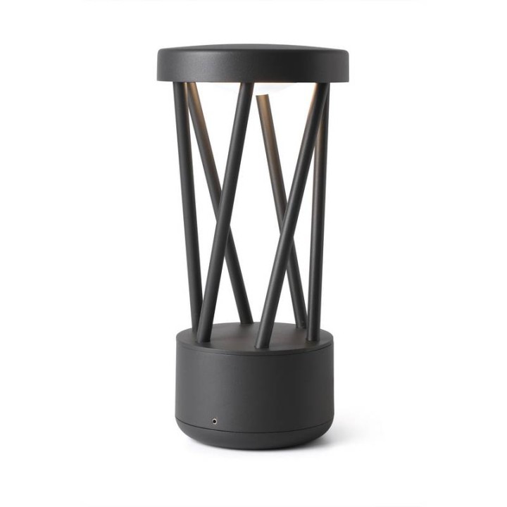 Lámparas sobremuro Faro Twistgris Oscuro Led 10W 3000K 