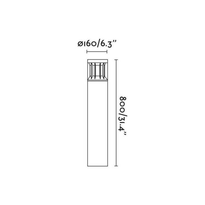 Balizas Faro Screen 3000K Cri90 He 360º Wide 