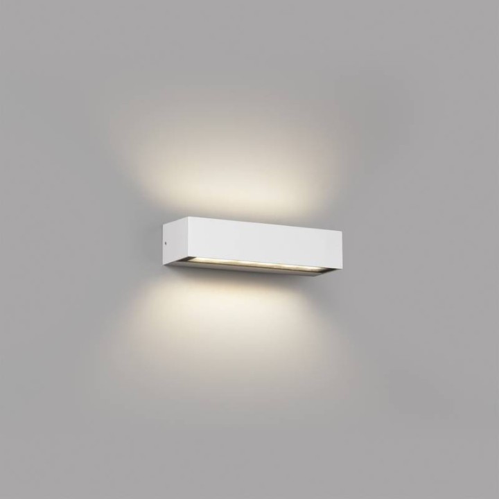 Apliques de Exterior Faro Doro-13 Led 2X6.5W 3000K Blanco 