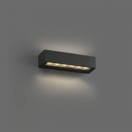 Apliques de Exterior Faro Doro-13 Led 2X6.5W 3000K Gris Oscuro 