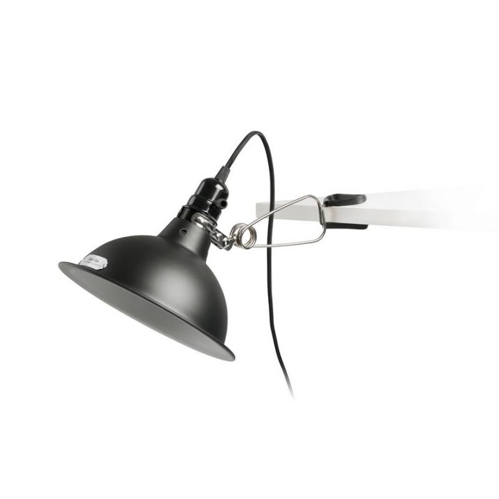 Lámpara Flexo Faro Pepper Pinza Negro E27 40W 
