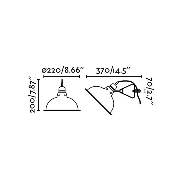 Lámpara Flexo Faro Pepper Pinza Negro E27 40W 
