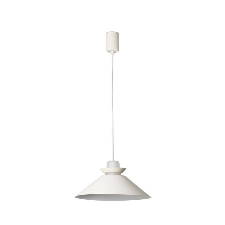 Lámpara colgante Faro Naos Beige Ø400 1Xe27 