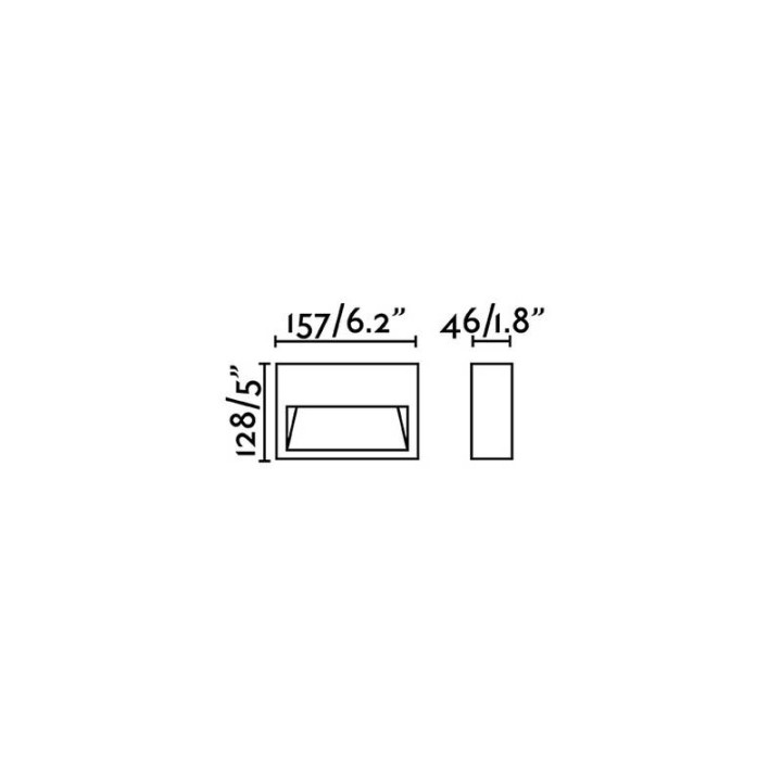 Apliques de Exterior Faro Grada-1 Gris Oscuro Led 3W 3000K 
