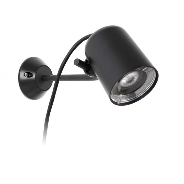 Apliques de Exterior Faro Flow Aplique/Estaca Negra Gu10 
