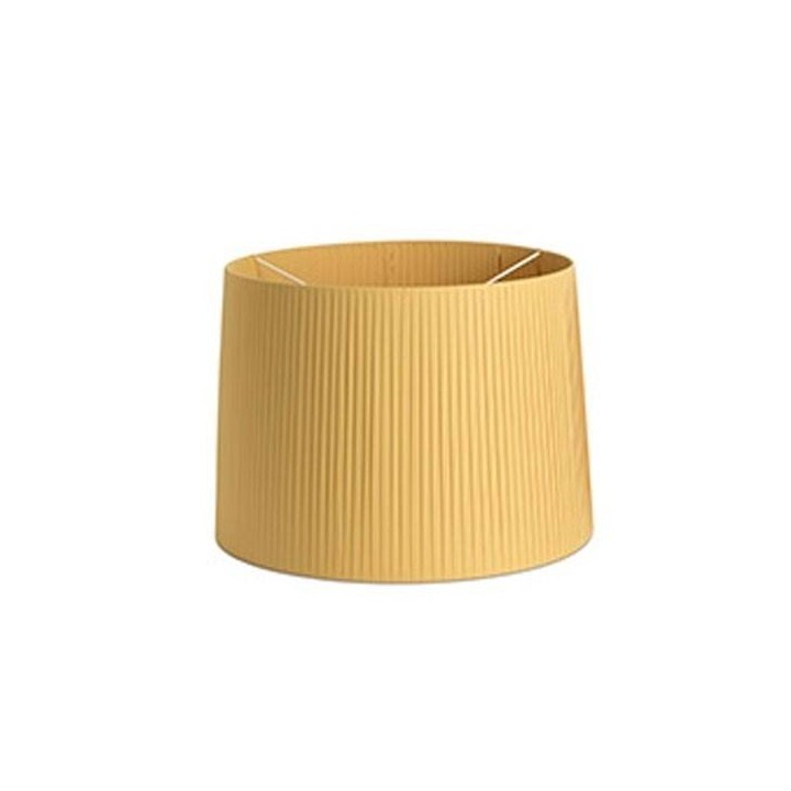 Faro Pantalla Encintada E27 Ø500*350*Ø450 Amarillo + Di