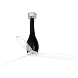 Ventiladores de Techo Faro Eterfan Ø1280 Mm N/B Palas Transparentes Smart Fan