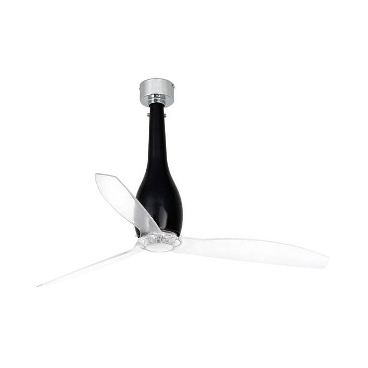 Ventiladores de Techo Faro Eterfan Ø1280 Mm N/B Palas Transparentes Smart Fan
