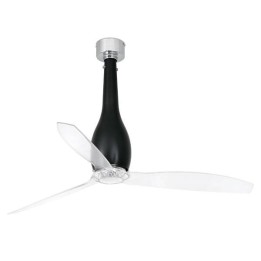 Ventiladores de Techo Faro Eterfan Ø1280 Mm N/Mate Palas Transparentes Smart Fan