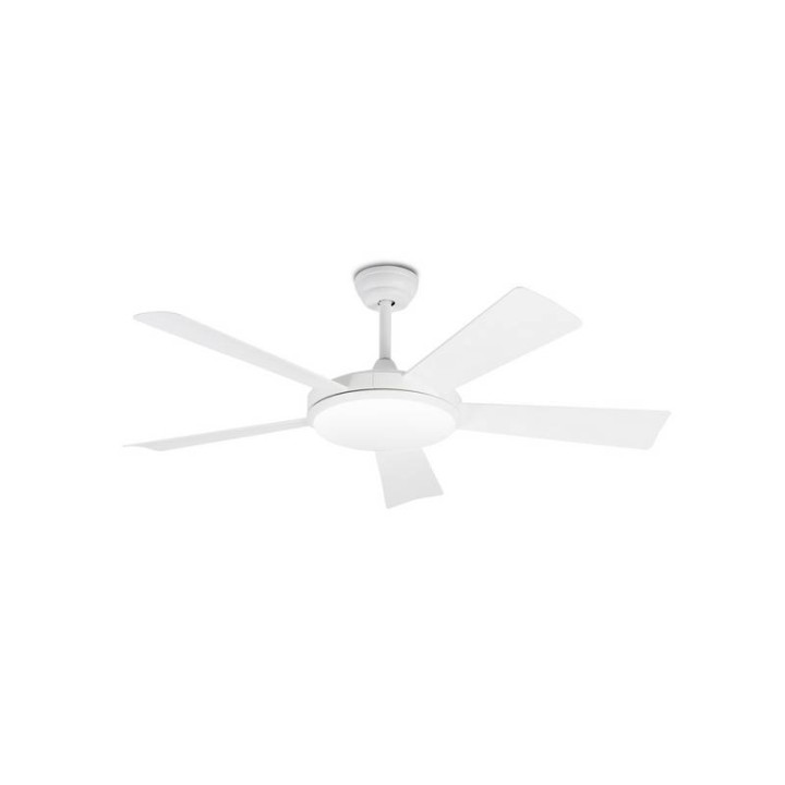 Ventiladores de Techo con luz Faro Saona Ø1320Mm Blanco 5 Palas Led 24W 