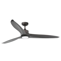 Ventiladores de Techo con luz Faro TONIC Ø152CM MARRON 3 PALAS LED 15W 3000K