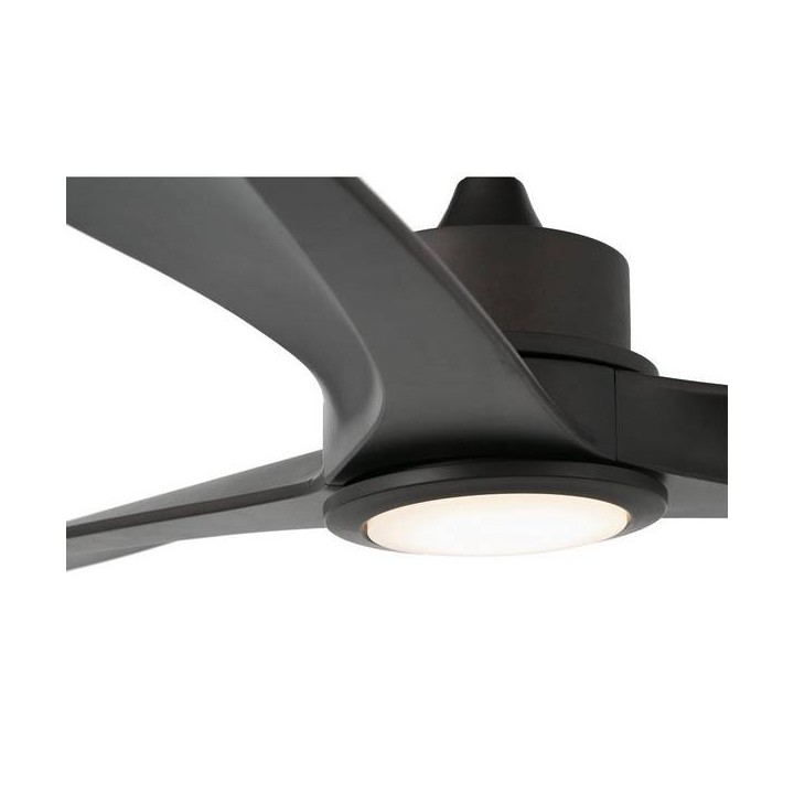 Ventiladores de Techo con luz Faro TONIC Ø152CM MARRON 3 PALAS LED 15W 3000K