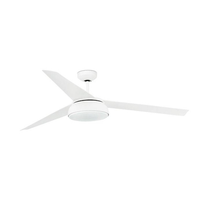 Ventiladores de techo con luz LED Faro VULCANO blanco