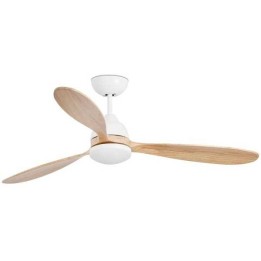 Ventiladores de techo Faro POROS con luz LED blanco Ø132cm con motor DC Smart Fan