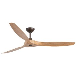 Ventiladores de Techo Faro MOREA Smart Fan con palas de madera de ⌀152cm y motor DC ultrasilencioso