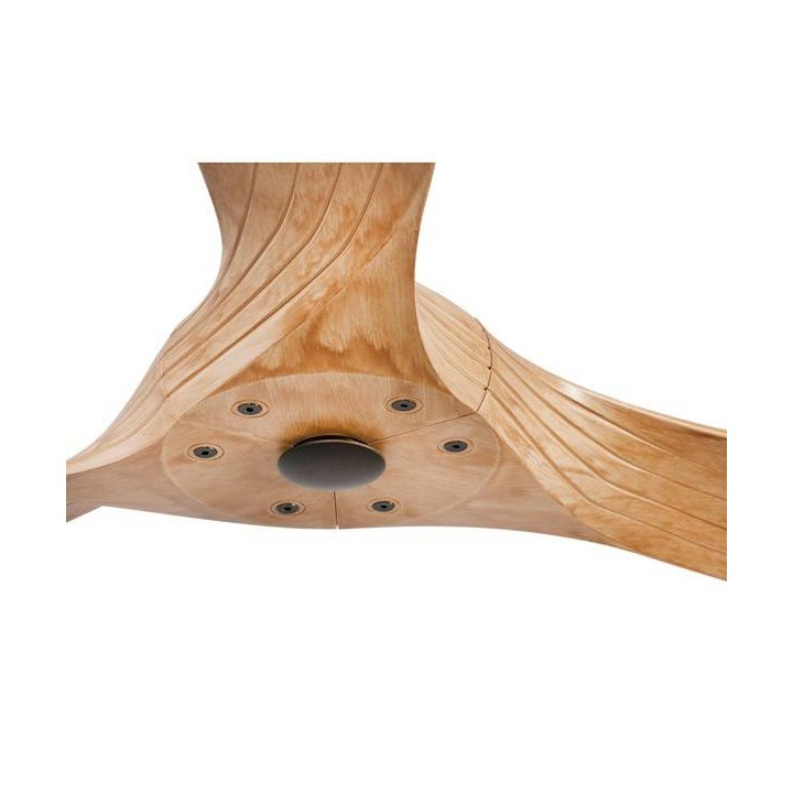 Ventiladores de Techo Faro MOREA Smart Fan con palas de madera de ⌀152cm y motor DC ultrasilencioso
