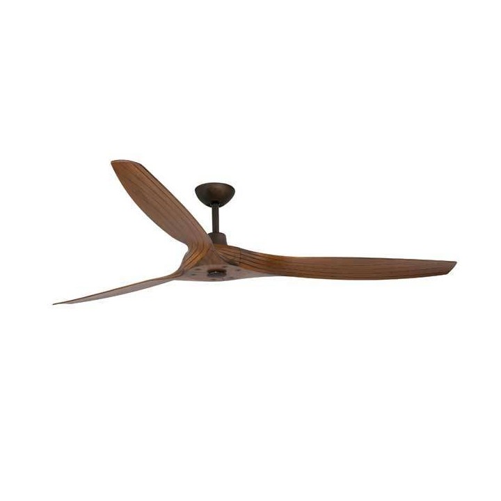 Ventilador de Techo Faro Morea Marrón con motor DC de bajo consumo