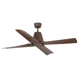 Ventiladores de Techo Faro Typhoon Dc Ø1300Mm Marron 4 Palas Ip44 Smart Fan
