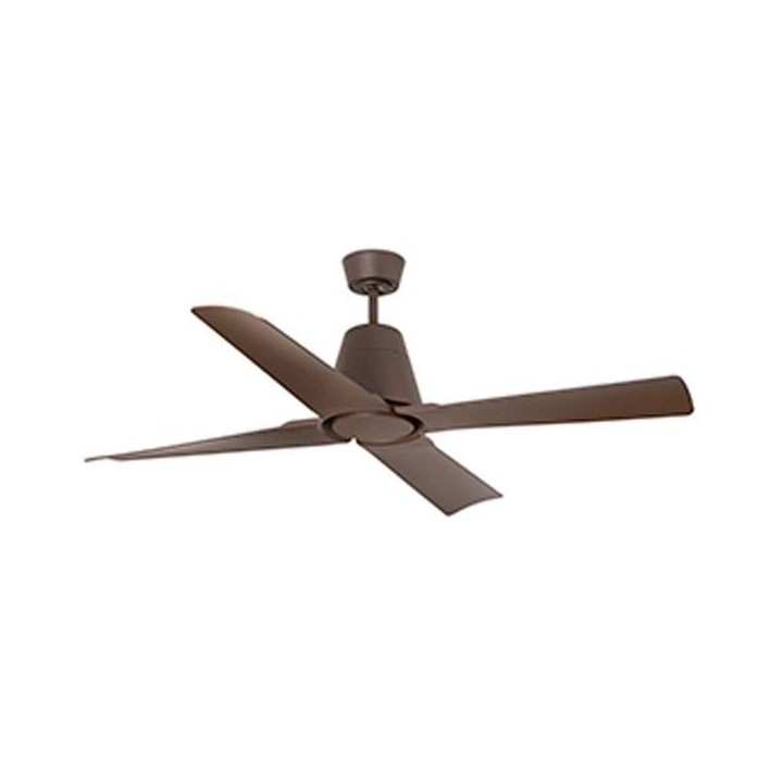 Ventiladores de Techo Faro Typhoon Dc Ø1300Mm Marron 4 Palas Ip44 Smart Fan