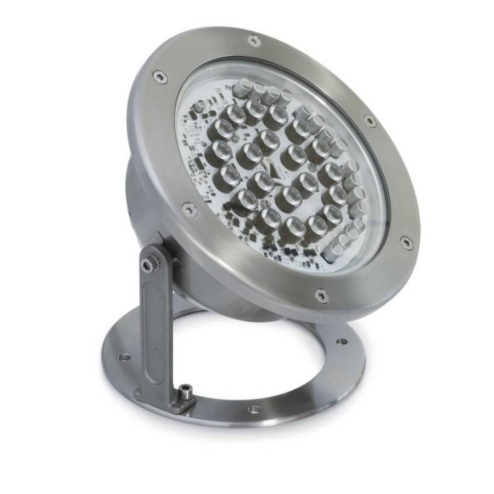Proyector para exterior Sum. GAMBLE-MAXI IP68 LED 58W 5.7K Inox CRISTHER 118B-L0358D-30