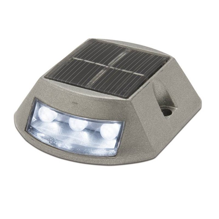 Luminaria de Exterior solar INTI 3+3 LED Intermitente blanco CRISTHER 152C-L02X1K-03