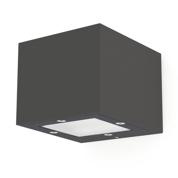 Aplique de Exterior ISORA LED 2x4,3W 2x370lm 2em Antracita DOPO 157B-L01G8B-04