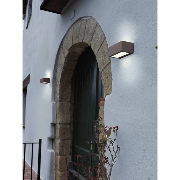 Aplique de Exterior ISORA IP65 E27 1em Antracita DOPO 157C-G05X1A-04