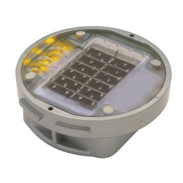 Luminaria de Exterior solar MITRA 3+3 LED interminente ambar CRISTHER 208C-L07X1K-03