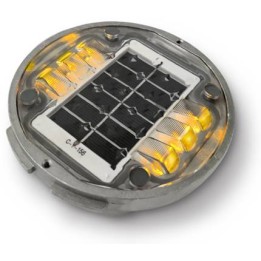 Luminaria de Exterior solar MITRA 3+3 LED fijo ambar CRISTHER 208D-L07X1K-03