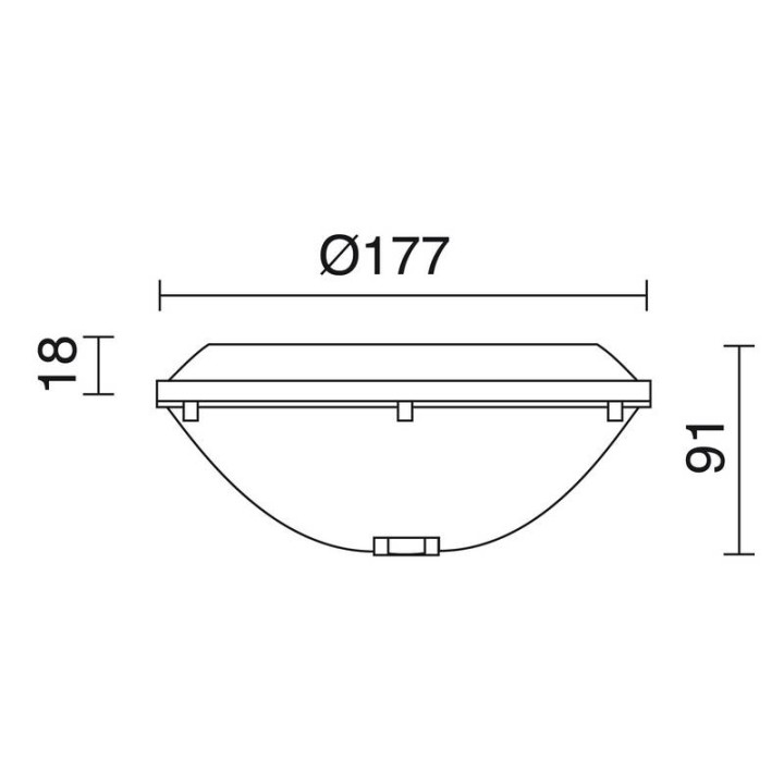 Lámpara PAR 56 IP68 LED 16W Gx16d Blanco CRISTHER 233B-L2416D-03