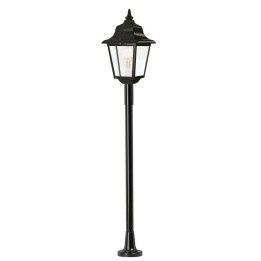 Balizas de Exterior ROB IP43 70W E27 Negro Cristal Transparente