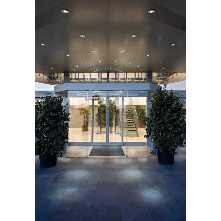 Lámpara empotrable para exterior SOFITO IP67 LED 9W 1170lm 3000K Inox. CRISTHER 290A-L0110H-30