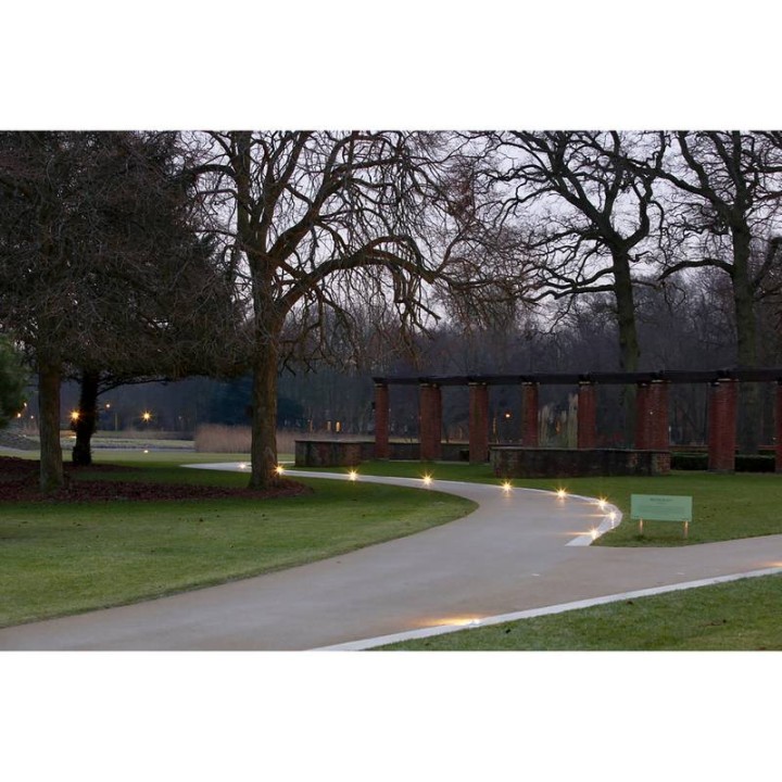 Lámpara empotrable para exterior SURI BIG IP67 LED 6W 750lm 3000K 1L Antracita CRISTHER 303A-L0106A-04