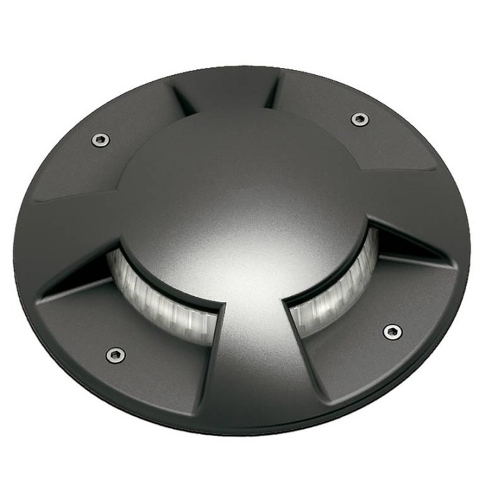 Lámpara empotrable para exterior SURI BIG IP67 LED 6W 750lm 3000K 3L Antracita CRISTHER 303C-L0106A-04