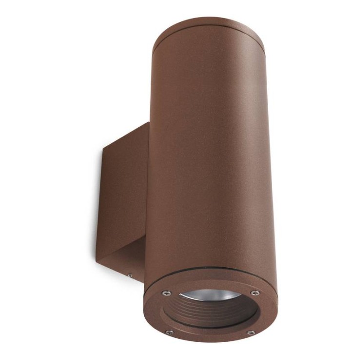 Aplique de Exterior SETH LED SMD AC 8W 2x505lm 4000K Marrón Oxido CRISTHER 399B-L0208B-90