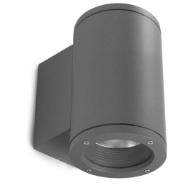 Aplique de Exterior SETH LED SMD AC 17,5W 2270lm 4000K Antracita CRISTHER 399C-L0218B-04
